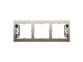 SIMON 54 Puszka natynkowa 3 potrójna złoty mat płytka DPN3/44 KONTAKT SIMON