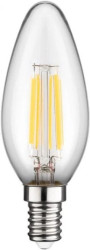 Świeczka LED filament, 6W, E14, 1055lm, 2700K, 65393
