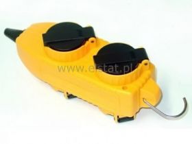 Rozgałęźnik 4GN, POWERBLOCK 250V max 3500W IP44