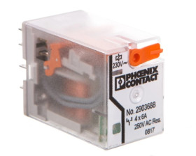 Przekaźnik osobny 4P 6A 230V AC REL-IR4/L-230AC/4X21 2903688 /10szt./