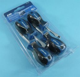 ZESTAW 4-SZT WKRĘTAKÓW CrV PŁASK/KRZYŻ