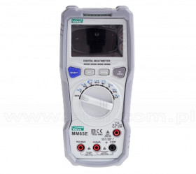 MM65E - Multimetr cyfrowy z automatyczną zmianą zakresów pomiarowych True RMS