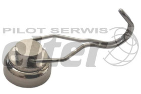 Magnes neodymowy okrągły 36mm z haczykiem obrotowy