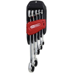 KS Tools 503.5205 Duo Gearplus Combi Spanner Set - Ratchet Mechanism 5 Pcs