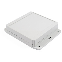 Hammond 1555R2F17GY Watertight PC Enclosure Flanged lid 160 x 160 x 38, Grey