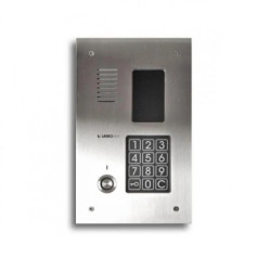 Panel audio pionowy, ze stali nierdzewnej, z czytnikiem kluczy iButton Dallas CP-2523TP INOX