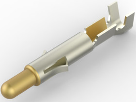 Pin contact, 0.2-0.8 mm², AWG 24-18, crimp connection, 350690-2