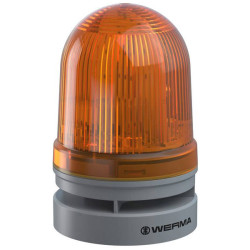 Werma 461.320.70 EvoSIGNAL Midi TwinFLASH Light Yellow 12V DC 110dB