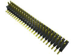 Złącze szpilkowe 40-pinowe raster: 1.0mm 2-rzędowe Samtec Montaż powierzchniowy 2.8A