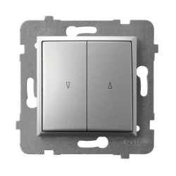 ARIA Łącznik żaluzjowy z blokadą mechaniczną srebro ŁP-7UB/m/18