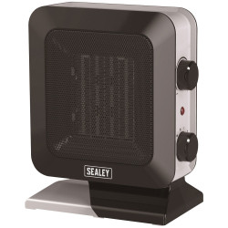 Sealey CH2013 Ceramic Fan Heater 1400W/230V 2 Heat Settings