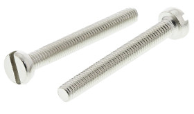 Śruby maszynowe M3 łeb z łbem walcowym Mosiądz długość 25.0mm skok 0.50mm