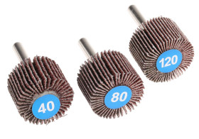 Ściernica krążkowa średnica: 30mm P40, P80, P120 Tlenek aluminium