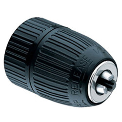 Faithfull FAICHUCK38K Chuck Keyless Impact 10mm Capacity 3/8 x 24 UNF