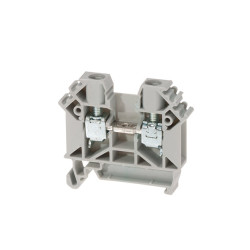 ZUG-6 Złącze śrubowe na szynę DIN szary Pokój