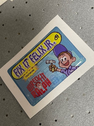 Fix it Felix jr. Commodore 64 cartridge badge