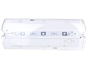 Oprawa awaryjna 3W 1h IP65 IIkl. jednostronna jednozadaniowa HELIOS 2,5m HWM/3,2W/C/1/SE/X/TR