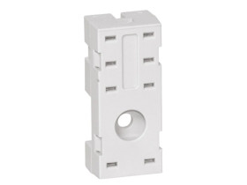 Gniazdo do przekaźników miniaturowych, bez obejmy wyrzutnikowej, do montażu PCB HR5XS21P