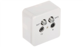 Gniazdo Końcowe Gar-Sat/2F-Sig R-Tv Sat