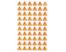 Znaki samoprzylepne ZS 12/BL E04ZP-02030200400