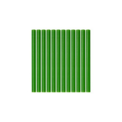 YT-82444 Klej termotopliwy 7,2x100mm 12 szt. zielony