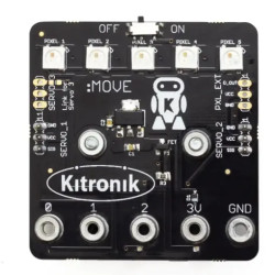 Kitronik Servo:Lite board for :MOVE mini