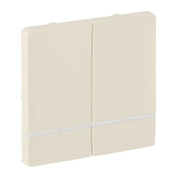 Plakietka sterownika podwójnego RF ZigBee kremowa 754779