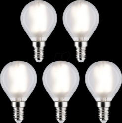 29098 LED filament bulb E14, 4.8 W, 470 lm, 4000 K, pack of 5