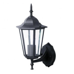 Lampa Ogrodowa Ścienna VT-749 E27 Max. 40W Czarna UP 7066