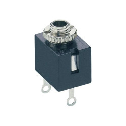 Lumberg KLB 1 Jack Socket 2.5mm Chassis Mount 2 Pole Mono