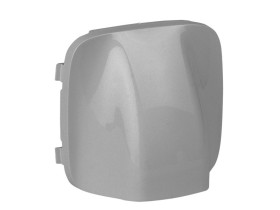 VALENA ALLURE Plakietka aluminium wyjścia kablowego z zaciskami 755057 LEGRAND