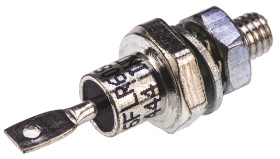 Dioda przełączająca DO-4 Mocowanie gwintowane 1 Anoda na śrubie