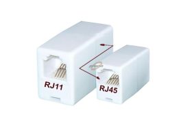 TELEFONICZNY ŁĄCZNIK RJ45/RJ11