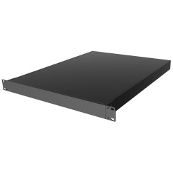 Hammond RM1U1922SBK Rack Mounted Enclosure 559x421x44mm Aluminium Black