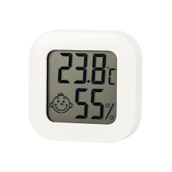 Termometr higrometr pokojowy biały BLOW 1xCR2032 / 50-336
