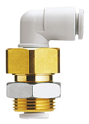 Złączka pneumatyczna Wciskane 10 mm Wciskane 10 mm SMC Adapter grodziowy do rur