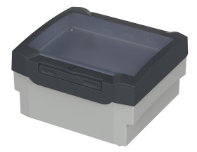 Szafka ścienna rozdzielcza 179 mm 199 mm ABS, poliwęglan Bopla RAL 7035