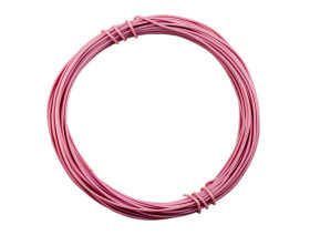 Prototyping Wire 22AWG (0.6mm) Solid Core - Pink [Discontinued]