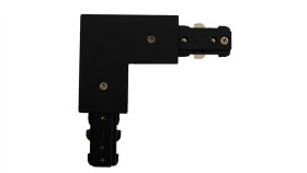 Łącznik Szynowy Katowy L 1F Czarny Lp-552-S-Bk Light Prestige