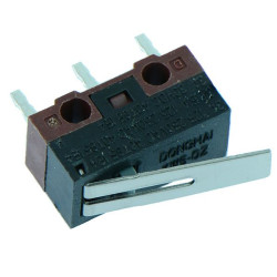 13mm Lever Subminiature PCB Microswitch SPDT 3A