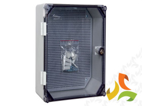 Obudowa hermetyczna natynkowa 200x300x160 mm drzwi transparentne IP65 UNIbox MINI/T 43.02 ELEKTRO-PLAST