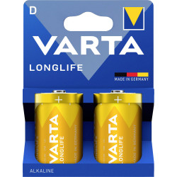 Varta 4120101422 Longlife D battery Alkali-manganese 1.5V 2 pcs Non-Rechargeable