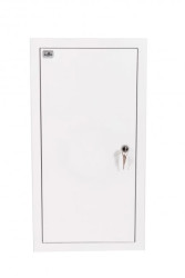 Rozdzielnia podtynkowa metalowa 1 X TL 3F + 11 zabezpieczeń zamek pełne drzwi RAL 9003 A-RW12/PD