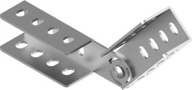 Łącznik ceownika wzmocniony przegubowy LWP 661303