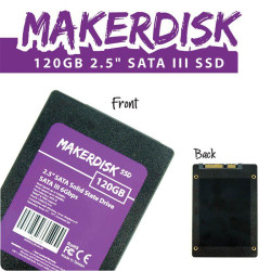 Cytron 120GB 2.5-inch MakerDisk SATA III SSD with RPi OS