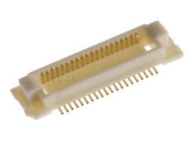 Wtyk PCB 40-pinowe raster: 0.6mm 2-rzędowe Hirose Montaż powierzchniowy 400.0mA 100.0 V.