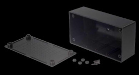 Velleman Plastic box - black - 160 x 95 x 55 mm