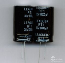 10000uF/35V/105C 25x40mm KONDENSATOR ELEKTROLITYCZNY