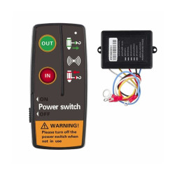 Zestaw do wyciągarki windy 12V 24V Pilot bezprzewodowy sterowanie wciągarki