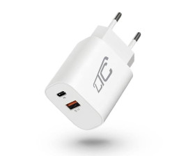 Ładowarka sieciowa LTC 1xUSB 1xUSB-C 20W CB-16601